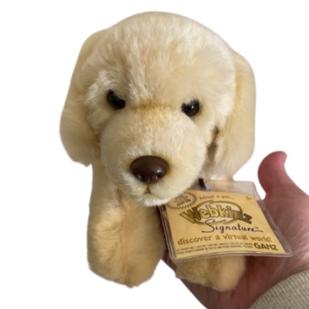 Webkinz Small Signature Golden Retriever WKSS2004 New Sealed Code Unused Code